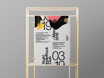 Stand Mockup - Poster branding download font frame identity logo mockups print psd stationery template typography