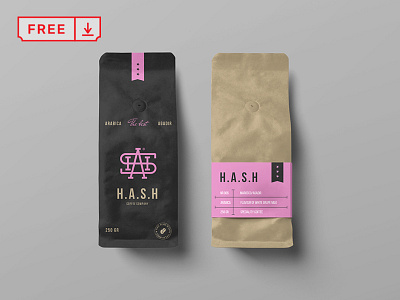 Coffee Bags Mockups