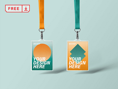 Id Holder Mockup