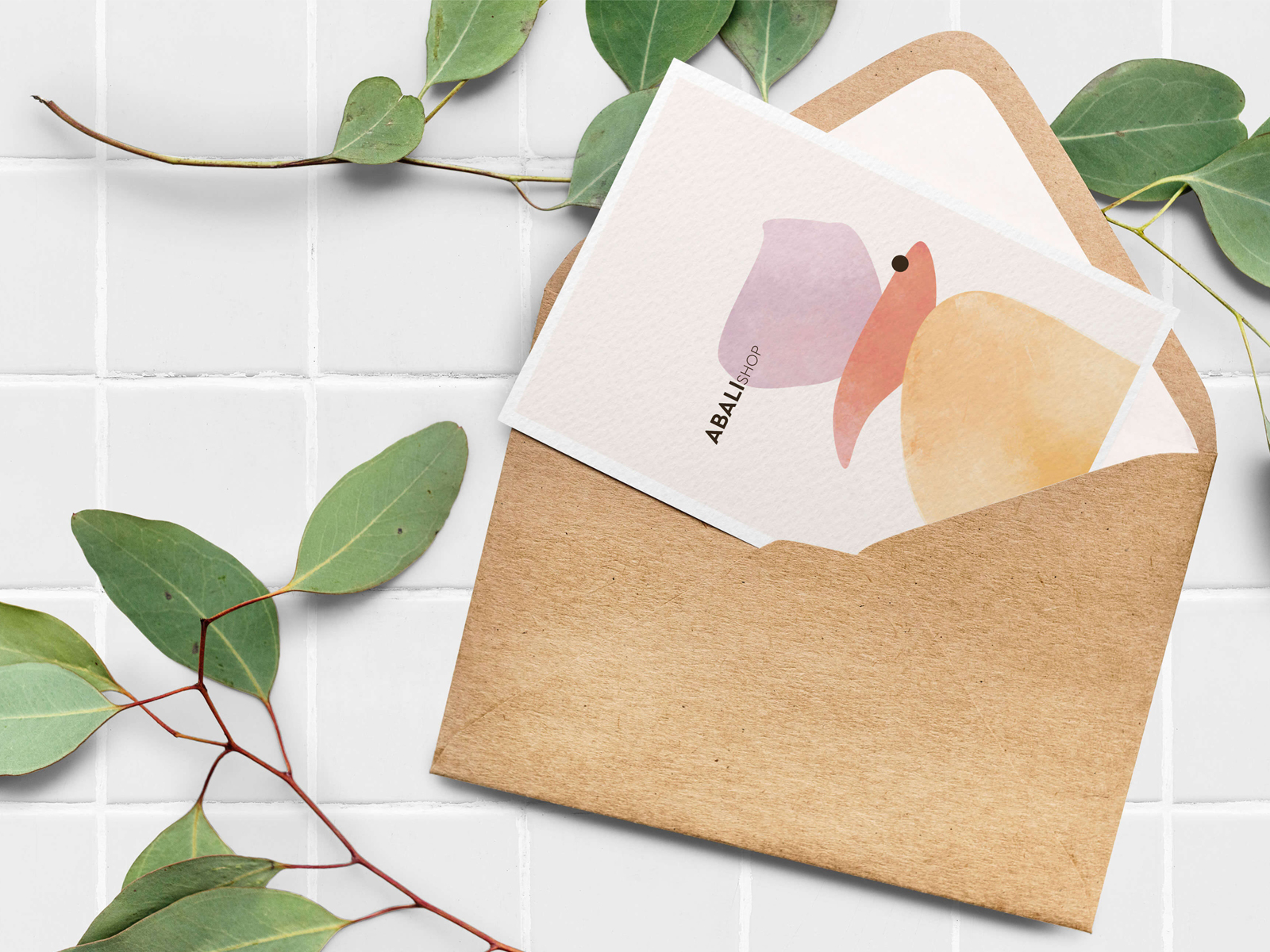 greeting card envelope address template