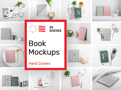 Book Cover Mockups book bundle cover design download font illustration mockups psd template typography