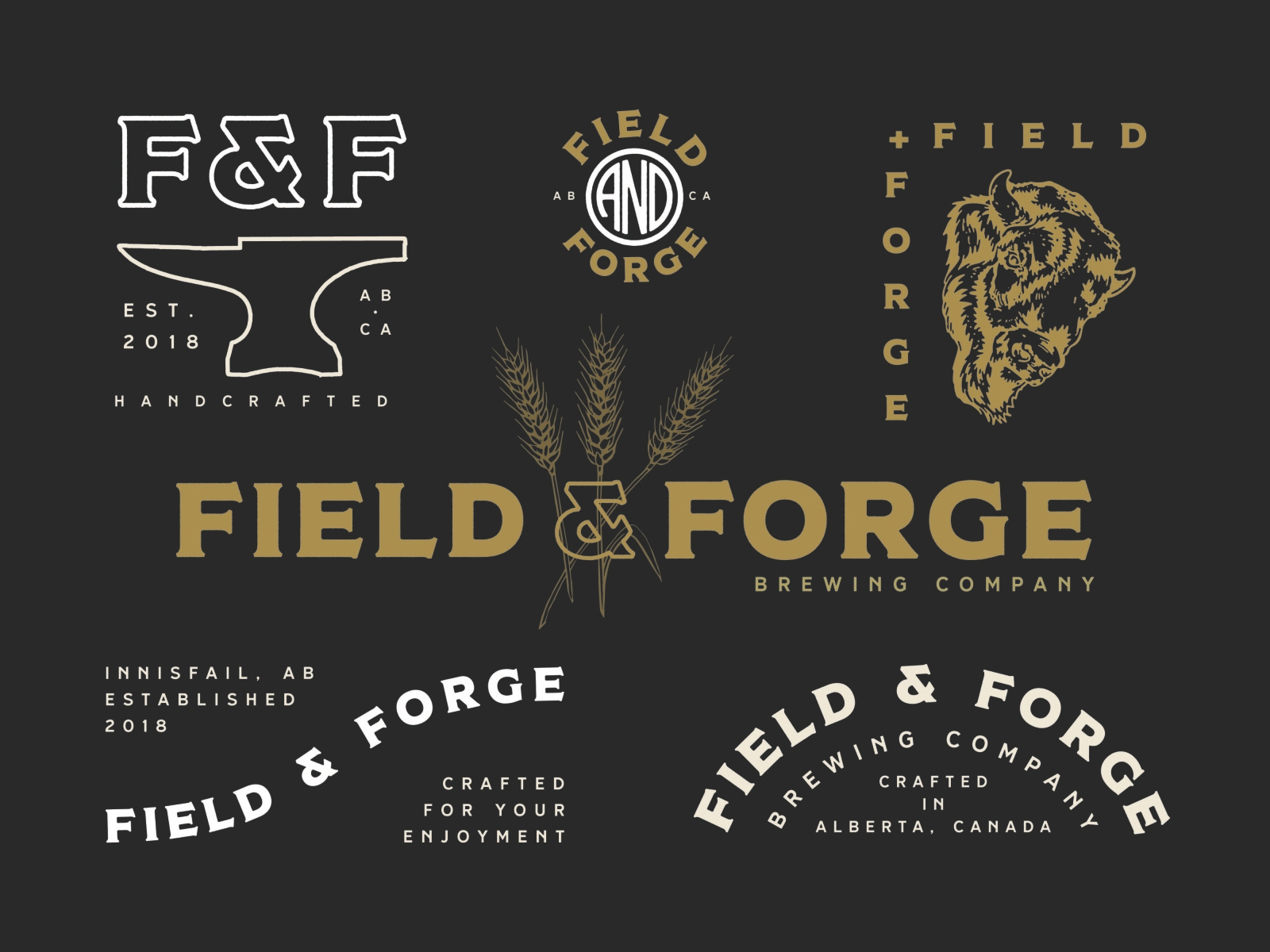 Field & Brewing Brand Identity by Joshua Clarke on Dribbble