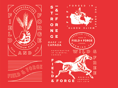 Field & Forge Brewing Brand Identity