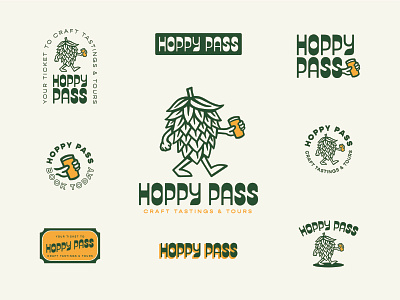 Hoppy Pass Brand Identity