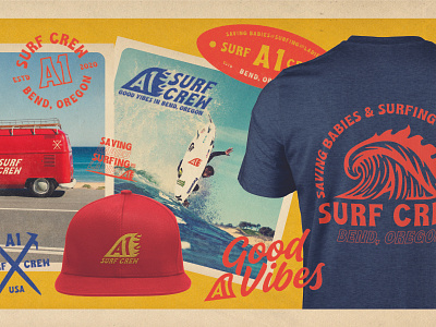 A1 Surf Crew Brand Kit (Bend, Oregon) - Part 1