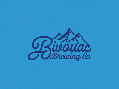 Bivouac Brewing Co. - Primary Logo badge beer branding branding design craftbeer design illustration logo typography