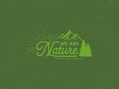 Bivouac Brewing Co. - We Are Nature badge beer branding branding design craftbeer design illustration logo typography