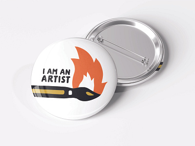 Ignite - Opioid Awareness Project badge badge design branding branding design illustration logo matchbox matches pins typography