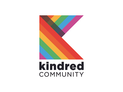 Kindred Cochrane Pride Society Logo badge badge design branding branding design design illustration inclusion lgbtq logo logo design typography