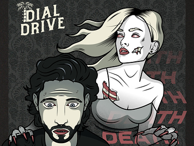 Death cover art illustration music