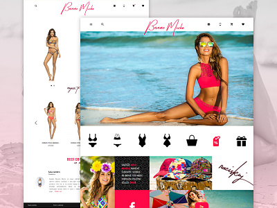 Besa Memucho - Swimsuits armdesign besamemucho design ecommerce reponsive shop swimsuits ui ux web webdesign website