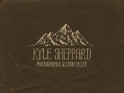Kyle Sheppard - Photographer & Storyteller branding hand drawn handlettering illustration logo logo design type typography