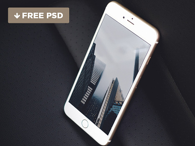 White iPhone 6 Plus Mockup Templates [PSD] download free interface design iphone iphone 6 angle iphone 6 plus mobile application marketing mockup psd psd download templates template ux ui mockups