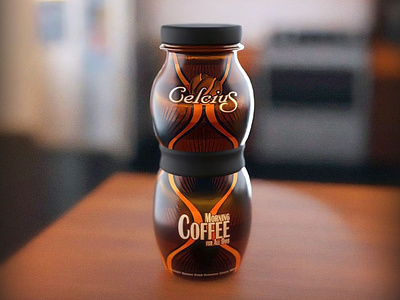 ☕Celcius – Morning Coffee for All Days 3d branding cafe celcius celsius coffee coffeelover design instacoffee phixel