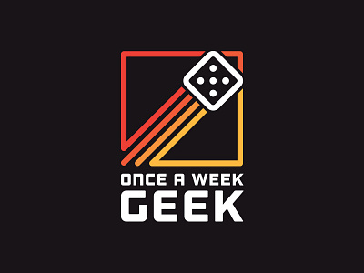 Once A Week Geek blog board games dice gaming geek logo podcast