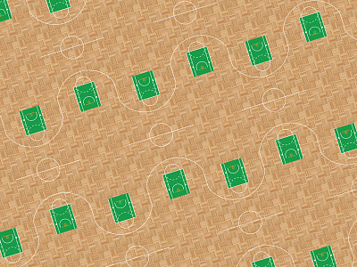 Parquet Floor Wrapping Paper
