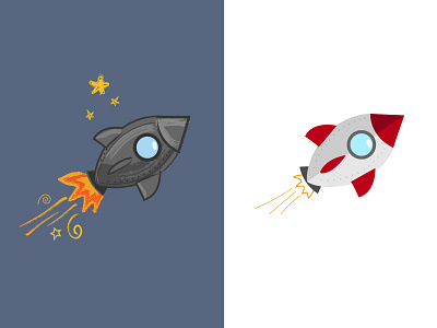 Rocket rocket vector illustration