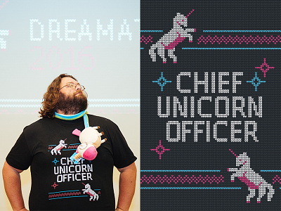 Dreamathon 2016 dreams fairy dust magic needlepoint pattern tacky sweater tshirt unicorn