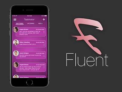 Fluent - Taskinator ios ios9 task