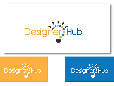 Inspirational Logo Design for Designer Hub