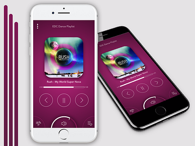 Rush Ergonomic Music App