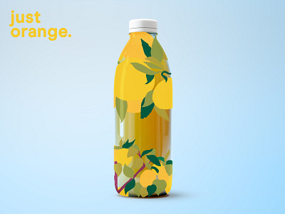 Just Orange branding branding agency drawing illustration nature orange orange juice