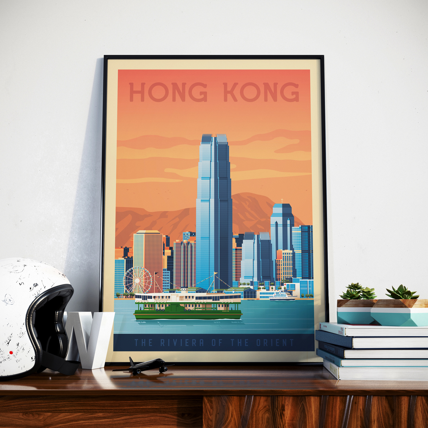 Dribbble - travel_poster_hong_kong_portrait_-_catalogue_5.jpg by ...