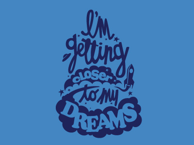 Dreams dreams logo print shirt t shirt