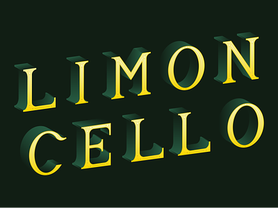 Limoncello | Lettering citrus italian italy lemon lettering lettering art lettering artist limoncello typography vector