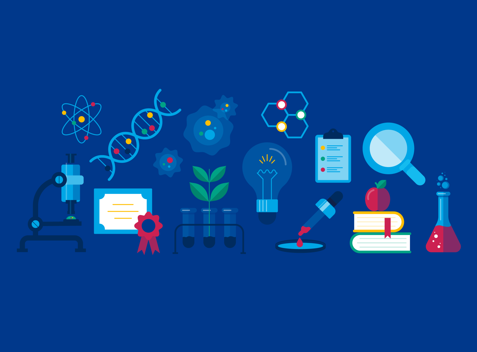 BioTech Illustrations by Genevieve Luna on Dribbble