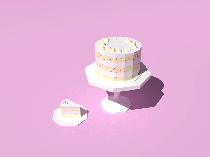 Cake cake cake 3d 3d animation animation cake design dessert food