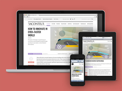 Raconteur desktop infographics ipad iphone responsive ui website