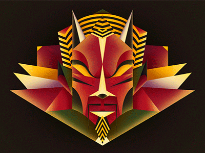 Gif Dribbble illustration