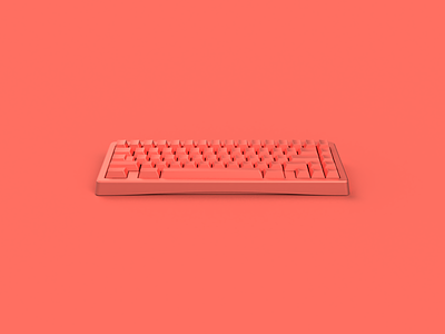 Bauer | 65% Custom Mechanical Keyboard | Pantone COTY