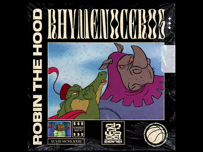 Rhymenoceros - Robin the Hood - Album Cover album album art album artwork album cover cover art cover design