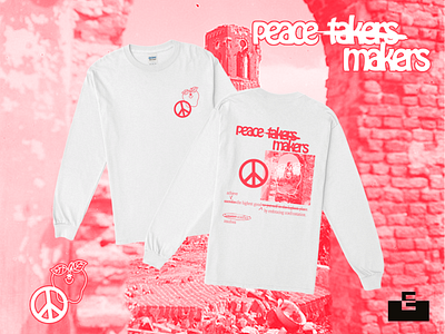 Peace Makers apparel clothing clothing design merch shirt shirt design