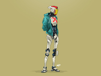 human03.dat concept illustration robot