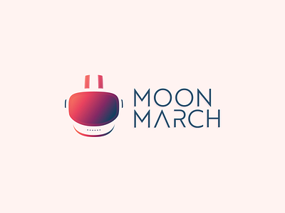 Moon March Logo agency logo