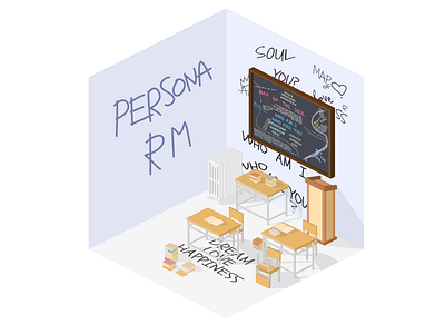 Isometric Illustration no.2 (Persona - RM)