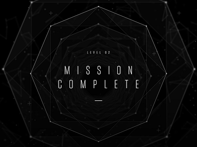 Mission Complete ae c4d futuristic tech