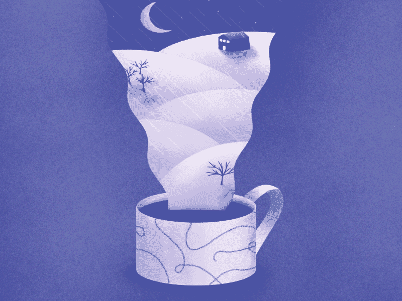 Blue Coffee Dream