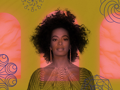 The Recording Gear, Sage, and Airbnbs Behind Solange's Classics artist beyonce creative editorial geometric grain knowles modern music process reverb solange