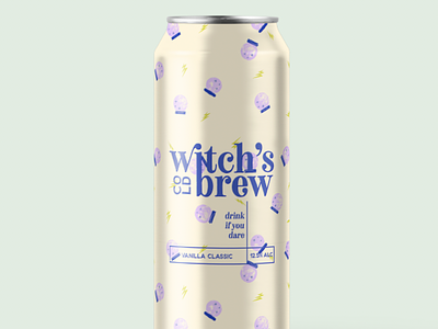 Witch's Brew - WIP alcohol brew coffee cold crystal ball lightning magic packaging pattern wip witch work in progress