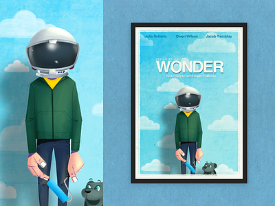 Wonder art character design digital art digital illustration illustration movie movie illustration procreate art