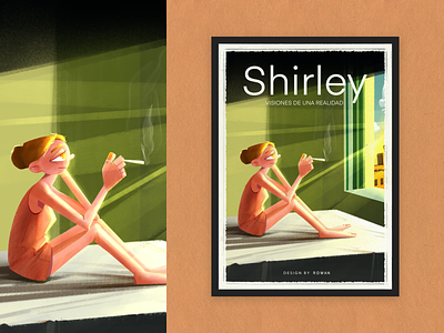 Shirley: Visions of Reality art character design design digital art digital illustration girl character illustration movie illustration movie poster