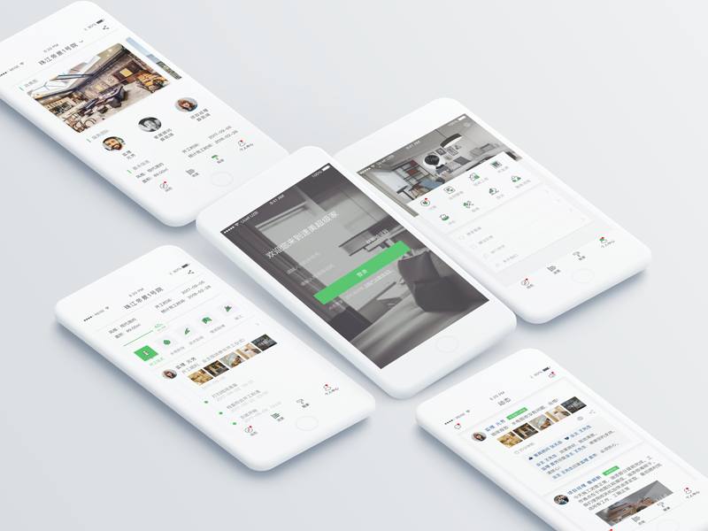 home decoration app by wangmiao on Dribbble