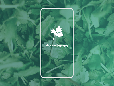 Free Cilantro brand design branding cilantro design green illustration logos ui ux design