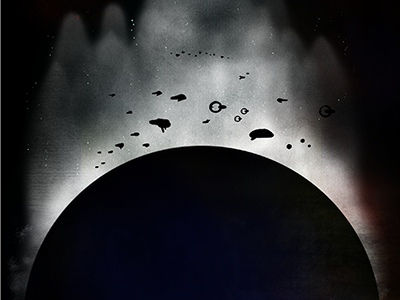 Brave New World Cover brave new world cover illustration scifi spaceships earth black apocalypse future space stars