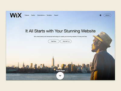 Wix Homepage "Above-the-Fold"Optimization pt.1