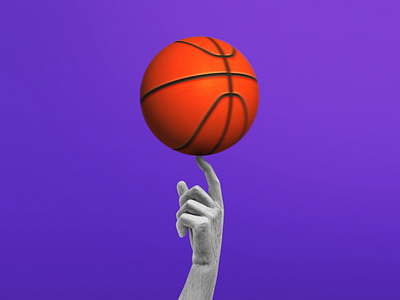 Basketball tricks! 🏀 aftereffect art artist ball basketball creativity digital illustration instagram jordan nba orange photoshop playground postproduction purple spacejam spin sport statue